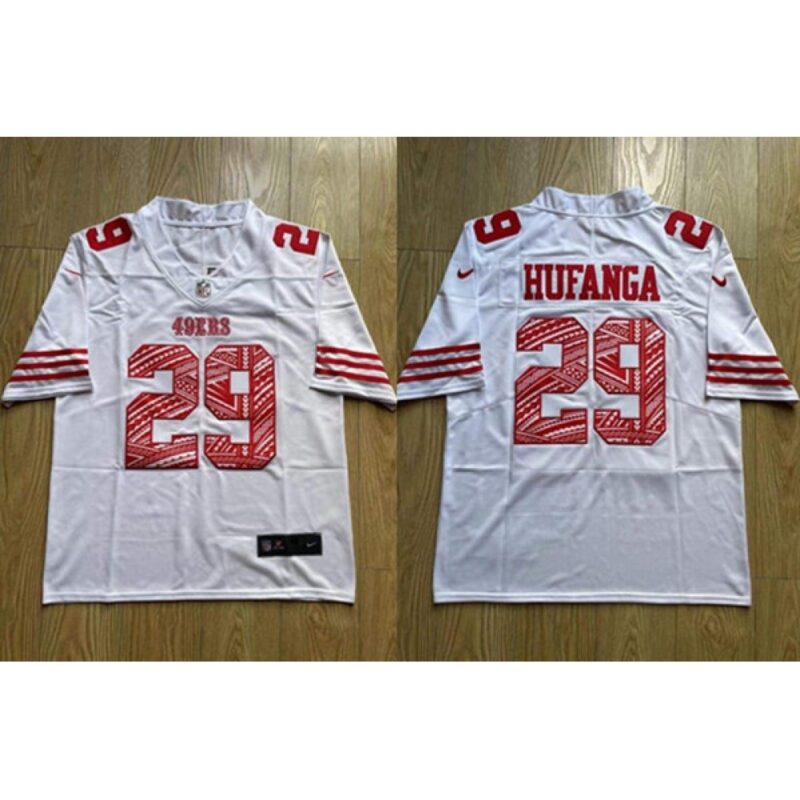 6861a85e0224b_1 Men's San Francisco 49ers #29 Talanoa Hufanga White Stitched Jersey