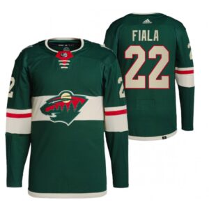 6861a876974e9_1 Men's Minnesota Wild #22 Kevin Fiala Green Stitched Jersey
