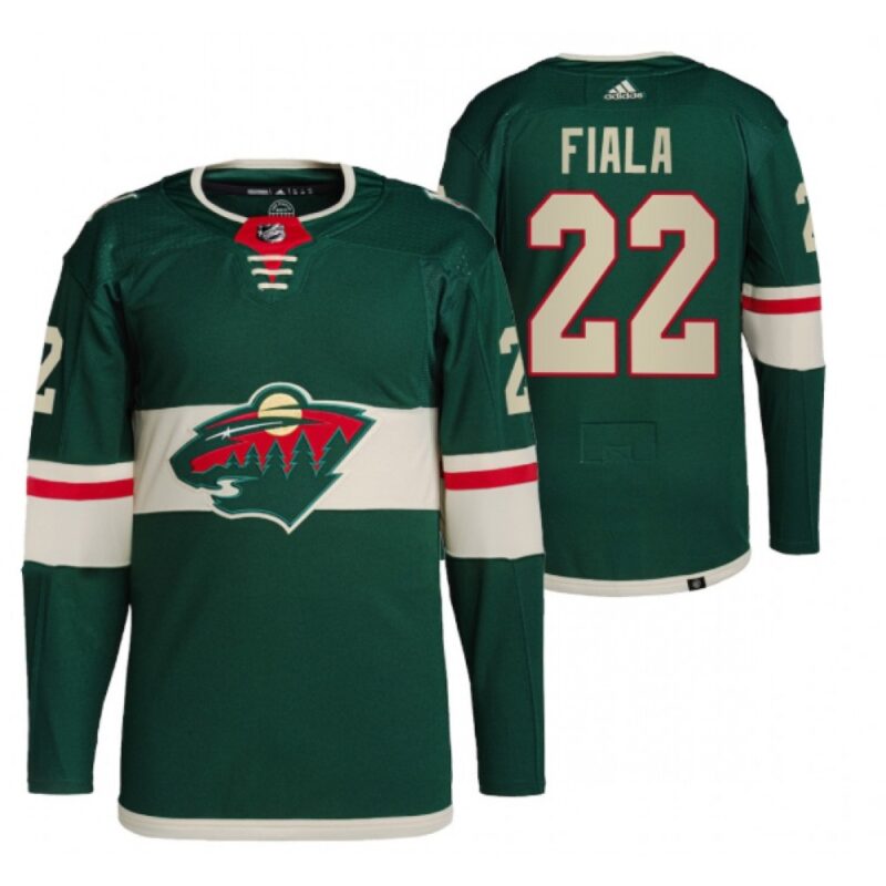 6861a876974e9_1 Men's Minnesota Wild #22 Kevin Fiala Green Stitched Jersey