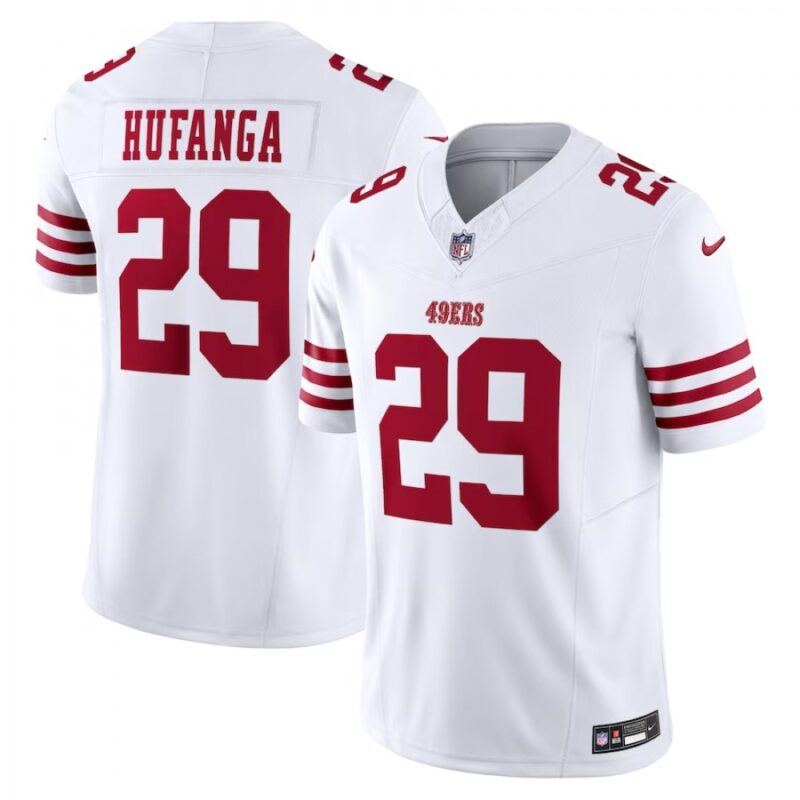 6861a8b0312a5_1 Men's San Francisco 49ers #29 Talanoa Hufanga White 2023 F.U.S.E. Vapor Untouchable Limited Stitched Football Jersey