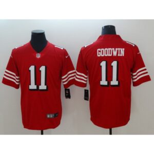 6861a8ed01d12_1 Men's NFL San Francisco 49ers #11 Marquise Goodwin Red 2018 Vapor Untouchable Limited Stitched NFL Jersey
