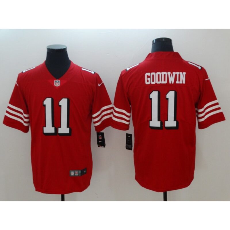 6861a8ed01d12_1 Men's NFL San Francisco 49ers #11 Marquise Goodwin Red 2018 Vapor Untouchable Limited Stitched NFL Jersey