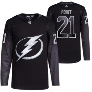 6861a8fa05544_1 Men's Tampa Bay Lightning #21 Brayden Point Black Stitched Jersey