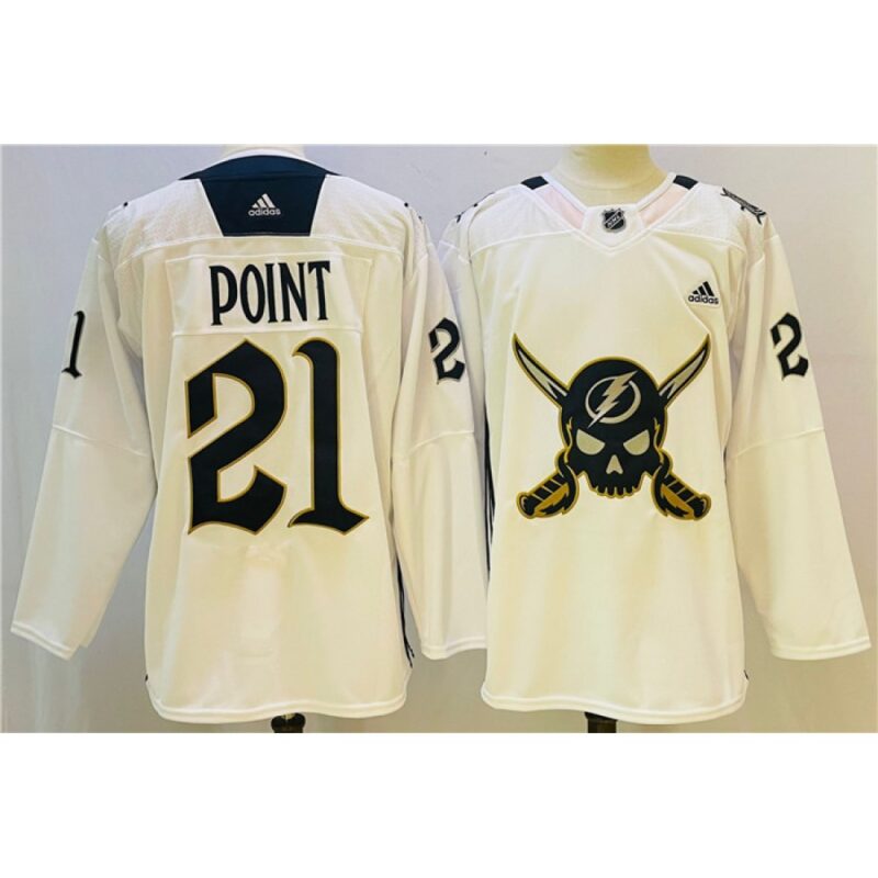 6861a910bec4e_1 Men's Tampa Bay Lightning #21 Brayden Point White Stitched Jersey