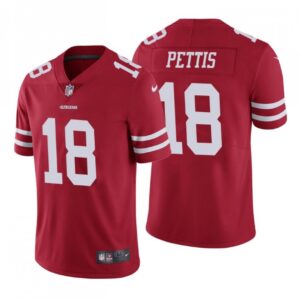 6861a919e2c51_1 Men's San Francisco 49ers #18 Dante Pettis Red Vapor Untouchable Limited Stitched NFL Jersey