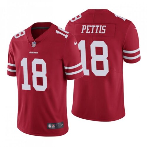 6861a919e2c51_1 Men's San Francisco 49ers #18 Dante Pettis Red Vapor Untouchable Limited Stitched NFL Jersey