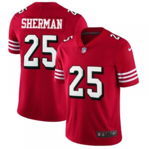 6861a93ef39fc_1 Men's NFL San Francisco 49ers #25 Richard Sherman Red 2018 Rush Vapor Untouchable Limited Stitched NFL Jersey