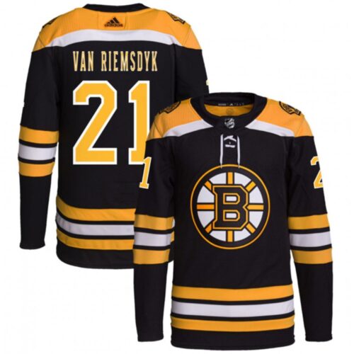6861a95d7231a_1 Men's Boston Bruins #21 James van Riemsdyk Black Stitched Jersey