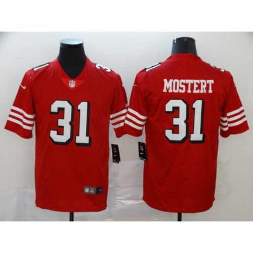 6861a96b76df8_1 Men's San Francisco 49ers #31 Raheem Mostert New Red Vapor Untouchable Limited Stitched NFL Jersey