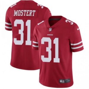 6861a96e94df3_1 Men's San Francisco 49ers #31 Raheem Mostert Red Vapor Untouchable Limited Stitched NFL Jersey
