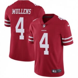 6861a974d7605_1 Men's San Francisco 49ers #4 Nick Mullens Red Vapor Untouchable Limited Stitched NFL Jersey