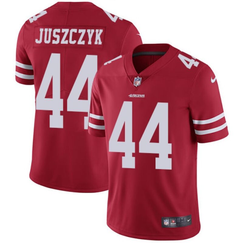 6861a98793431_1 Men's San Francisco 49ers #44 Kyle Juszczyk Red Vapor Untouchable Limited Stitched NFL Jersey