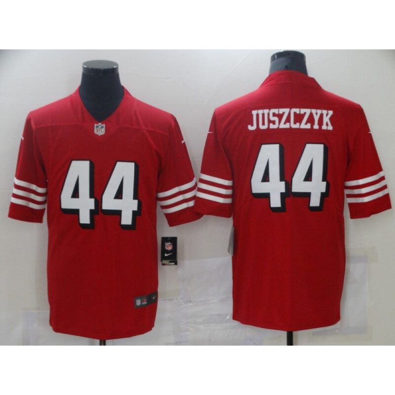 6861a98aa2c73_1 Men's San Francisco 49ers #44 Kyle Juszczyk Red New Vapor Untouchable Limited Stitched NFL Jersey