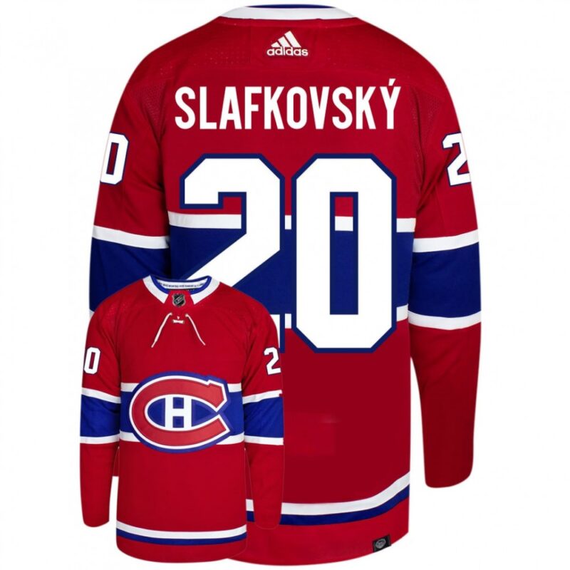 6861a99be6db9_1 Men's Montreal Canadiens #20 Juraj Slafkovsky Red Stitched Jersey