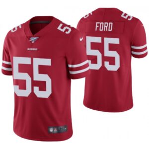 6861a99f8e311_1 Men's San Francisco 49ers #55 Dee Ford Red 2019 100th season Vapor Untouchable Limited Stitched NFL Jersey