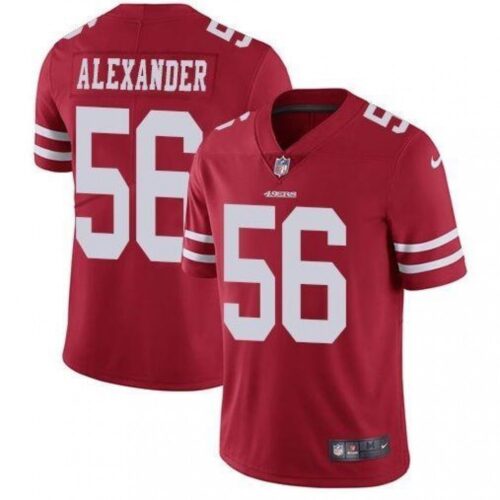 6861a9ac88605_1 Men's San Francisco 49ers #56 Kwon Alexander Red Vapor Untouchable Limited Stitched NFL Jersey