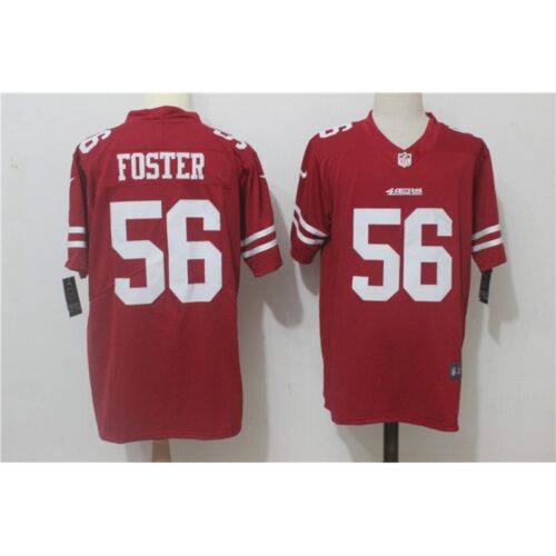 6861a9b622956_1 Men's San Francisco 49ers #56 Reuben Foster Red Team Color Stitched NFL Vapor Untouchable Limited Jersey