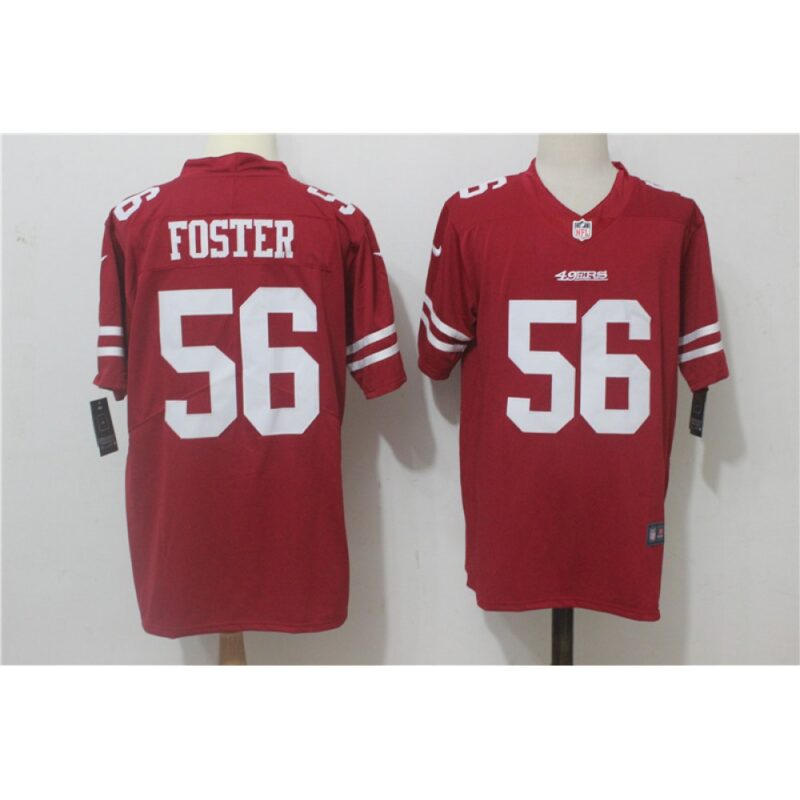 6861a9b622956_1 Men's San Francisco 49ers #56 Reuben Foster Red Team Color Stitched NFL Vapor Untouchable Limited Jersey