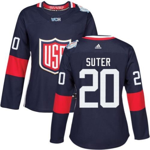 6861a9cb67128_1 Team USA #20 Ryan Suter Navy Blue 2016 World Cup Women's Stitched NHL Jersey