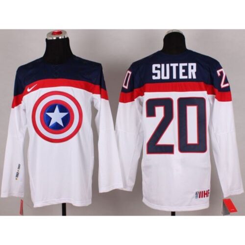 6861a9d82d7c7_1 Olympic Team USA #20 Ryan Suter White Captain America Fashion Stitched NHL Jersey