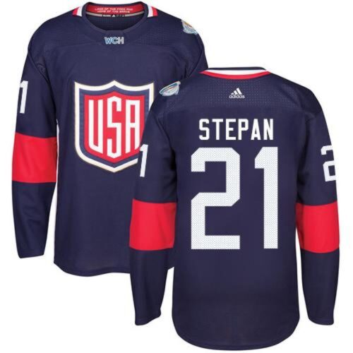 6861a9db84022_1 Team USA #21 Derek Stepan Navy Blue 2016 World Cup Stitched Youth NHL Jersey