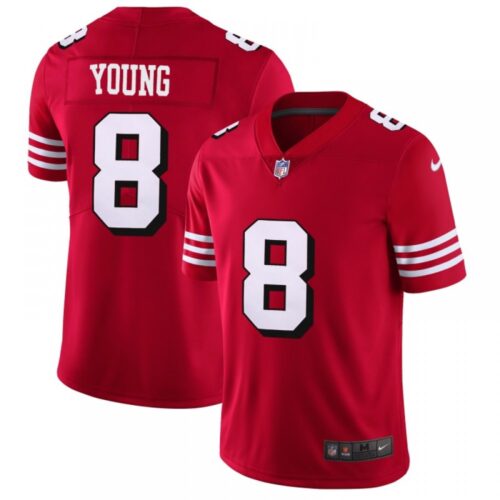 6861a9dbd1a6a_1 Men's NFL San Francisco 49ers #8 Steve Young Red 2018 Rush Vapor Untouchable Limited Stitched NFL Jersey