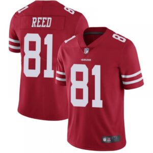 6861aa049facb_1 Men's San Francisco 49ers #81 Jordan Reed Red Vapor Untouchable Limited Stitched Jersey