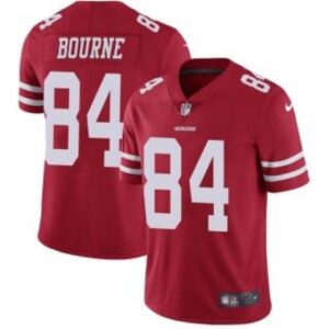 6861aa1136b6e_1 Men's San Francisco 49ers #84 Kendrick Bourne Red Vapor Untouchable Limited Stitched NFL Jersey