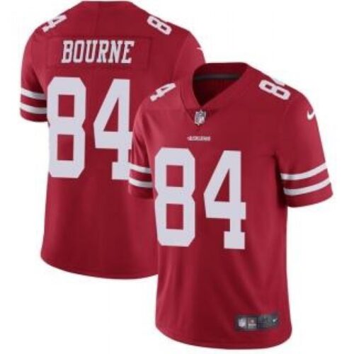 6861aa1136b6e_1 Men's San Francisco 49ers #84 Kendrick Bourne Red Vapor Untouchable Limited Stitched NFL Jersey