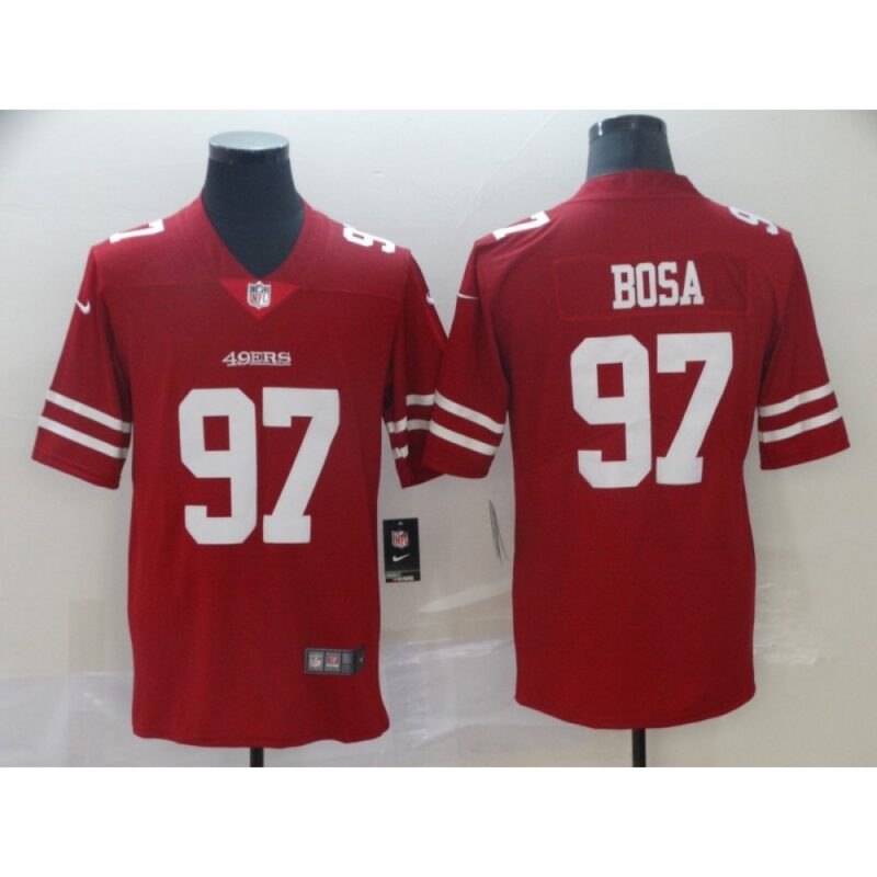 6861aa3f3552b_1 Men's San Francisco 49ers #97 Nick Bosa Red Vapor Untouchable Limited Stitched NFL Jersey