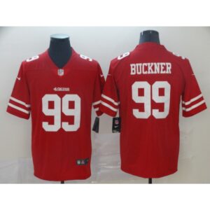 6861aa48a0495_1 Men's San Francisco 49ers #99 DeForest Buckner Red Vapor Untouchable Limited Stitched NFL Jersey