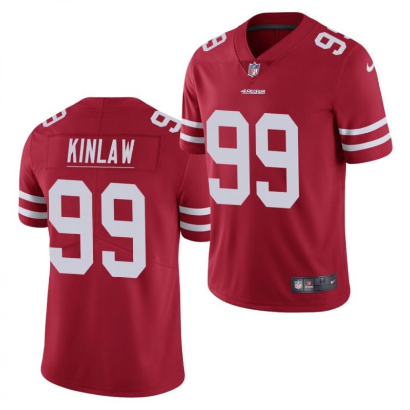 6861aa4eecf16_1 Men's San Francisco 49ers #99 Javon Kinlaw Red Vapor Untouchable Limited Stitched Jersey