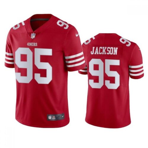 6861aa71dd9c2_1 Men's San Francisco 49ers #95 Drake Jackson 2022 Red Vapor Untouchable Stitched Football Jersey