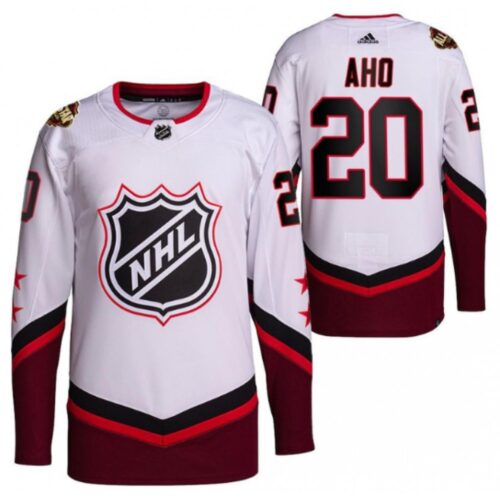 6861aa9a36070_1 Men's Carolina Hurricanes #20 Sebastian Aho 2022 All-Star White Stitched Jersey