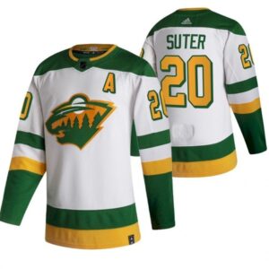 6861aaa3bd73f_1 Men's Minnesota Wild #20 Ryan Suter 2021 White Reverse Retro Stitched Jersey