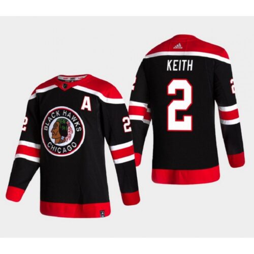 6861aaaa06c91_1 Men's Chicago Blackhawks #2 Duncan Keith Black Stitched NHL Jersey