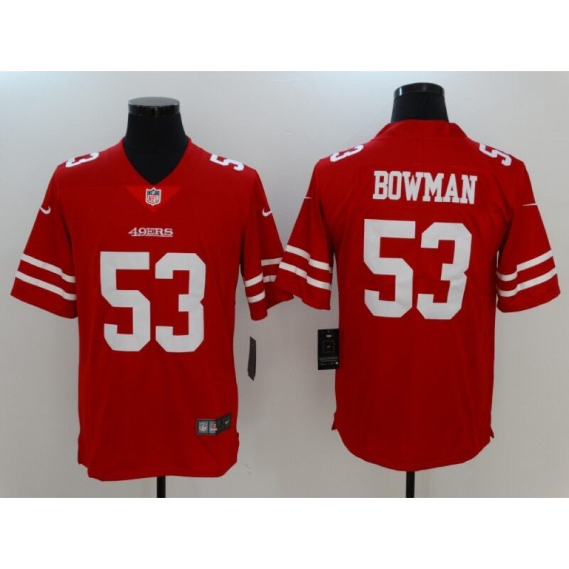 6861aab1c37eb_1 Men's San Francisco 49ers #53 NaVorro Bowman Scarlet Vapor Untouchable Limited Stitched NFL Jersey