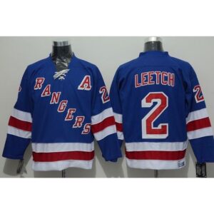 6861aae1edc9f_1 Rangers #2 Brian Leetch Blue CCM Throwback Stitched NHL Jersey