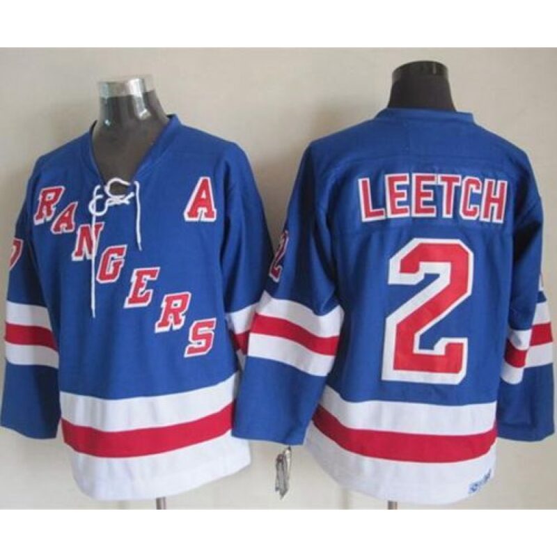 6861aae53772e_1 Rangers #2 Brian Leetch Light Blue CCM Throwback Stitched NHL Jersey