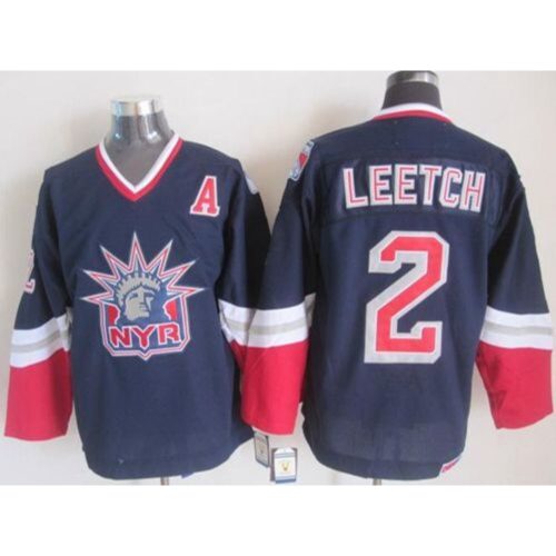 6861aaf80ae76_1 Rangers #2 Brian Leetch Navy Blue CCM Statue of Liberty Stitched NHL Jersey