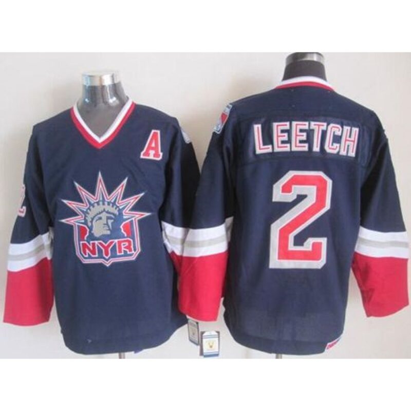 6861aaf80ae76_1 Rangers #2 Brian Leetch Navy Blue CCM Statue of Liberty Stitched NHL Jersey