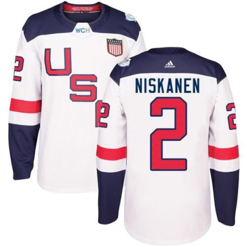 6861ab12c0757_1 Team USA #2 Matt Niskanen White 2016 World Cup Stitched NHL Jersey