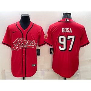 6861ab1cc8396_1 Men's San Francisco 49ers #97 Nick Bosa New Red With Patch Cool Base Stitched Baseball Jersey