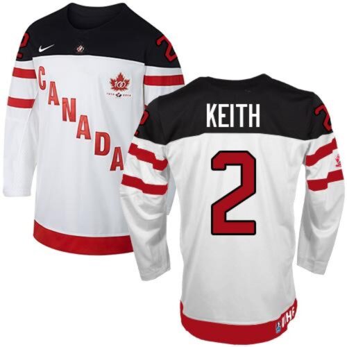 6861ab403074c_1 Olympic CA. #2 Duncan Keith White 100th Anniversary Stitched NHL Jersey