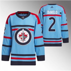 6861ab4c0dbef_1 Men's Winnipeg Jets #2 Dylan DeMelo Light Blue Anniversary Primegreen Stitched Jersey