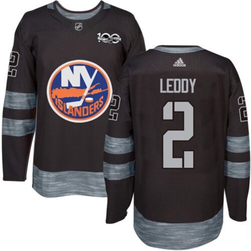 6861ab5270e1b_1 Islanders #2 Nick Leddy Black 1917-2017 100th Anniversary Stitched NHL Jersey