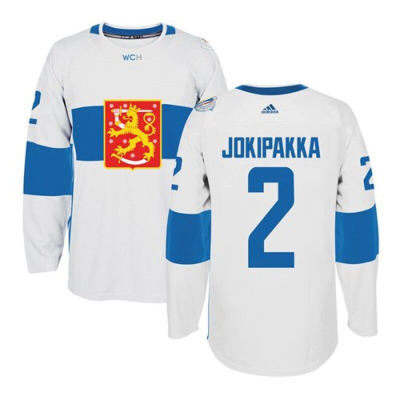 6861ab58d4279_1 Team Finland #2 Jyrki Jokipakka White 2016 World Cup Stitched NHL Jersey