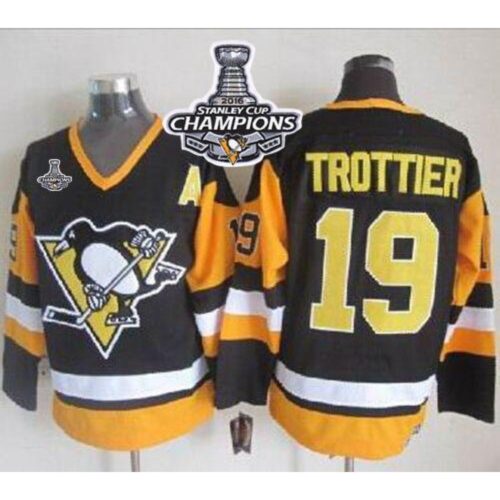 6861ab89ecc72_1 Penguins #19 Bryan Trottier Black CCM Throwback 2016 Stanley Cup Champions Stitched NHL Jersey
