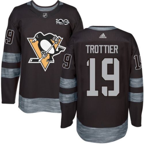 6861ab9381412_1 Penguins #19 Bryan Trottier Black 1917-2017 100th Anniversary Stitched NHL Jersey