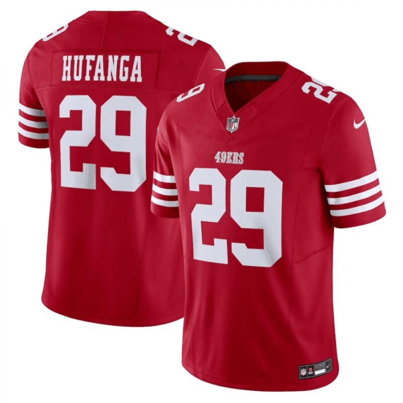6861abcdad1e9_1 Men's San Francisco 49ers #29 Talanoa Hufanga Red 2023 F.U.S.E. Vapor Untouchable Limited Stitched Football Jersey
